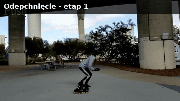 Odepchnięcie, etap 1