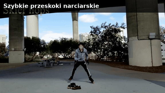 Szybkie przeskoki narciarskie