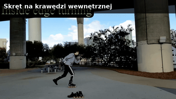 Skręt na krawędzi wewnętrznej