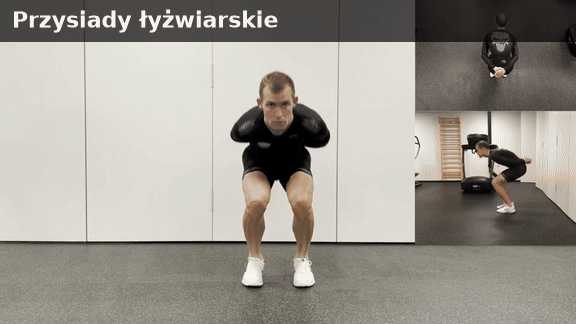 Przysiady łyżwiarskie
