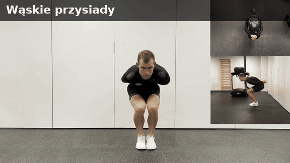 Wąskie przysiady