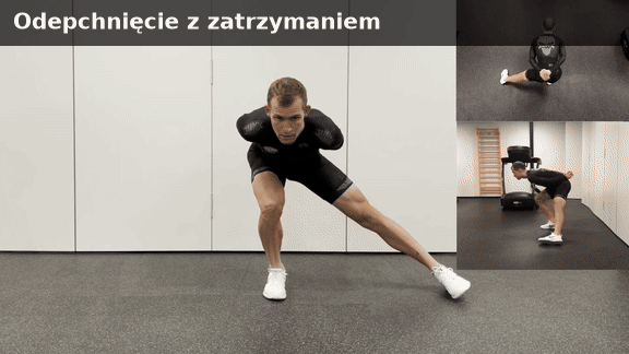 Odepchnięcie z zatrzymaniem
