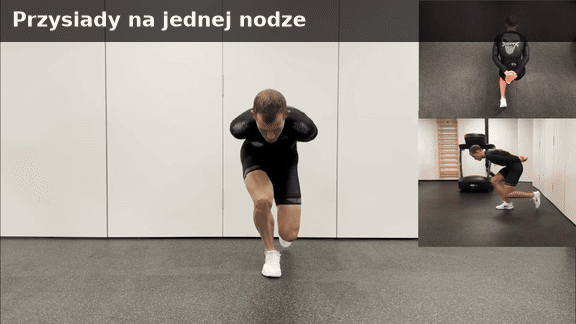 Przysiady na jednej nodze