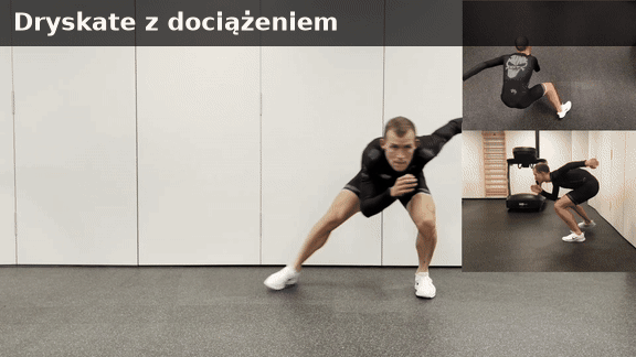 Dryskate z dociążeniem