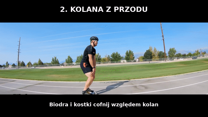 Kolana z przodu
