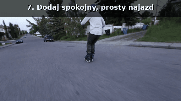 Skok ze spokojnego najazdu